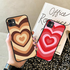 Caliente Arco Iris <span class=keywords><strong>amor</strong></span> <span class=keywords><strong>en</strong></span> forma de corazón suave funda de silicona para teléfono para iphone 12 11 Pro SE m X XS X <span class=keywords><strong>2020</strong></span> MAX 7 8 6s plus ama lindo cubierta - Product Image 4