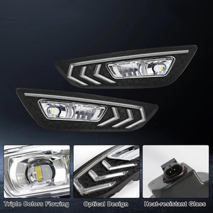 हेडलाइट्स 2 पीसी 2015-2018 के लिए लाइट लाइट लाइट लाइट लाइट हेडलाइट साइड लाइट के साथ 3 mk3- - Product Image 4