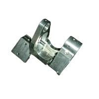 Entretoise de petit cube en argent anodisé et perlé en aluminium haute performance personnalisée en usine