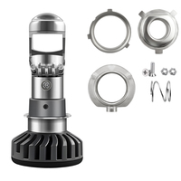 Rtd Nouveau projecteur miniature M8c pour moto, ampoule à diodes électroluminescentes H4 Ba20d P15d H6m 40w 4000lm 6000k faisceau haut et bas