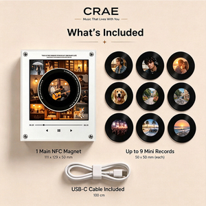 Imán de Refrigerador Personalizado con Foto, Disco de <span class=keywords><strong>Vinilo</strong></span> NFC, Música, Kpop ARMY, Canción de <span class=keywords><strong>Spotify</strong></span>, Decoración para el Hogar, Regalo - Product Image 3