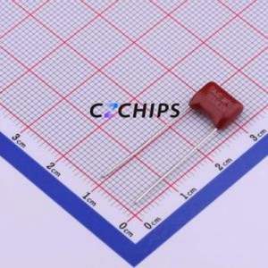 Condensador de película MPE103J2J07AJ22600, componente de montaje en orificio (THT), P=7.5mm, 10nF, 5%, 630V, poliéster metalizado - Product Image 1