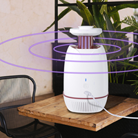 Venta caliente 5V Usb Powered Anti Fly Mosquito Killer Trap Uv Lamp Electric Airflow Biogents Mosquito Trap Zapper