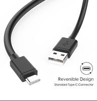 Câbles téléphoniques Jianhan OEM bon marché de 16 mm, câble de données USB de type C, charge rapide