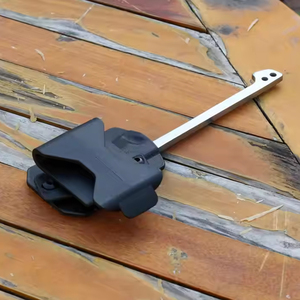 Chiến Thuật Tự Làm dao kydex vỏ bọc Bao da vành đai <span class=keywords><strong>Clip</strong></span> với 360 độ xoay các bộ phận để làm Túi bao gồm vít - Product Image 6