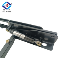 Mécanisme de levage à ressort à gaz léger B04-5A, réglable de 490 à 850 mm, cadre de cuisine avec charnières légères pour tables à thé/café