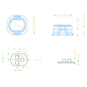 แหล่งไฟ LED แบบจุดสีเต็มพื้นที่2ซม. 3สีสำหรับกิจกรรมกลางแจ้งกันน้ำโปรแกรมได้หน้าจอกริด DMX512การเริ่มต้นใหม่ - Product Image 2