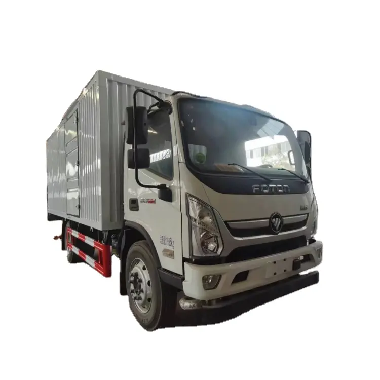 Foton 4x2 грузовой автомобиль с гидравлическим хвостовым покрытием 5 тонн фургоны грузовые вагоны