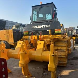 รถดันดินตีนตะขาบสีเหลือง CHINA Shantui SD22 รุ่นปี 2020 เครื่องยนต์คัมมินส์ พร้อมปั๊ม สำหรับงานก่อสร้าง - Product Image 2