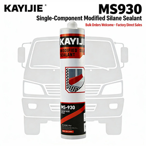 Nouvelle génération de mastic de construction, adhésif modifié au silane et polyéther, résine MS, collage, calfeutrage, étanchéité et imperméabilisation - Product Image 4