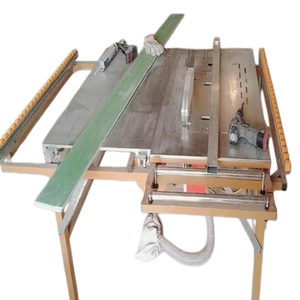 Scie à panneaux horizontale professionnelle écologique avec guide laser et lame de 203 mm pour une coupe précise du métal et du bois - Product Image 6
