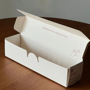 Imballaggio da asporto resistente impermeabile a tenuta stagna con Logo stampato personalizzato per pasticcerie Boutique - Product Image 2