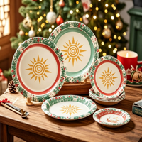 Assiettes et plateaux carrés jetables en papier kraft épaissi écologiques - pour les collations, les fruits, les produits frais et les barbecues