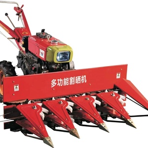 Walking Tractor Reaper Rice and Wheat Reaper <b>Corn</b> <b>Harvester</b> Machine Rice Reaper - Product Image 1