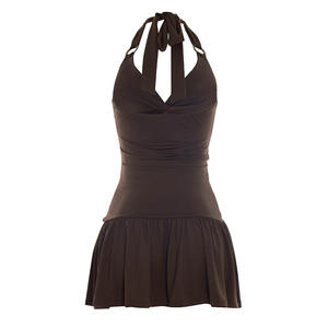 Vestidos de Noche para Mujer Viviblook C26DS053, Nuevos Vestidos de Verano con Tirantes Circulares Trenzados y Espalda Descubierta - Product Image 6