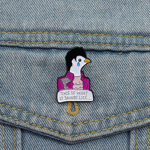 Émail Symbole <span class=keywords><strong>Prince</strong></span> Rain pour Broches de Revers, Badges pour Vêtements, Sacs à Dos, Porte-documents, Décoration de Bijoux et Cadeaux - Product Image 4