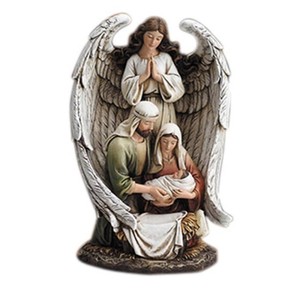 Figura Musical de Resina de 7 Pulgadas de Niña en su Primera Comunión con Jesús, Reproduce el Padre Nuestro - Product Image 3