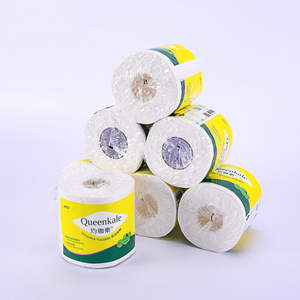 Ofrecemos rollos de papel higiénico soluble en agua de 4 capas, suave y duradero, desechable por el inodoro, con muestras gratuitas disponibles. - Product Image 1