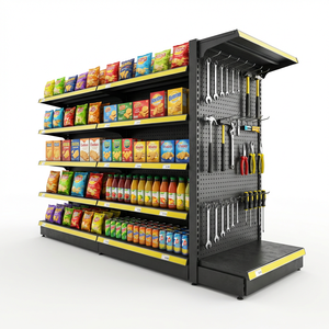 Système d'étagères métalliques robustes Yiwu 2026 pour supermarchés, hypermarchés, supermarchés de grande taille et pharmacies - Product Image 5