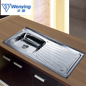 Hochwertiges Modernes Einzel-Küchenspülbecken aus 304 Edelstahl Silberweiß Polierte Oberfläche 5 Jahre Garantie - Product Image 2