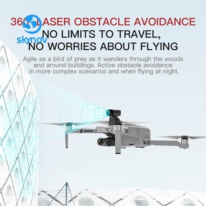 <span class=keywords><strong>KF102</strong></span> MAX Télécommande GPS 800M Double Caméra <span class=keywords><strong>4K</strong></span> à Flux Optique Stabilisateur EIS à 3 Axes Transmission 5G - Product Image 4