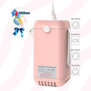 Pompe à air électrique portable à double couche rose 678, pompe à <span class=keywords><strong>ballon</strong></span> <span class=keywords><strong>de</strong></span> basketball longue durée pour les festivals d'Halloween et <span class=keywords><strong>de</strong></span> Noël - Product Image 1