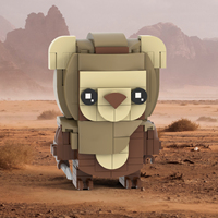 Set de Bloques de Construcción del Personaje Wicket de la Guerra Espacial, Kits de Bricolaje, Ladrillos MOC, Juguetes para Niños, Regalo, MOC2392