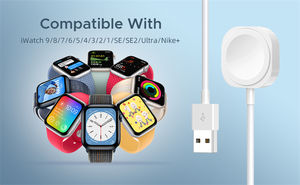 كابل شحن مغناطيسي سريع محمول USB-A للساعات الذكية مصنوع من مادة ABS - Product Image 5