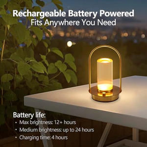 โคมไฟ LED พกพาแบบสัมผัส ปรับความสว่างได้ ใช้ได้ทั่วโลก เหมาะสำหรับตกแต่งห้องนอน สร้างบรรยากาศยามค่ำคืน สำหรับคนดังทางอินเทอร์เน็ต - Product Image 4