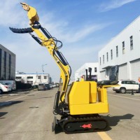 Nouvelle pelleteuse électrique en Chine vente 0,5 tonne 0,6 tonne nouvelle mini pelle électrique sur chenilles prix