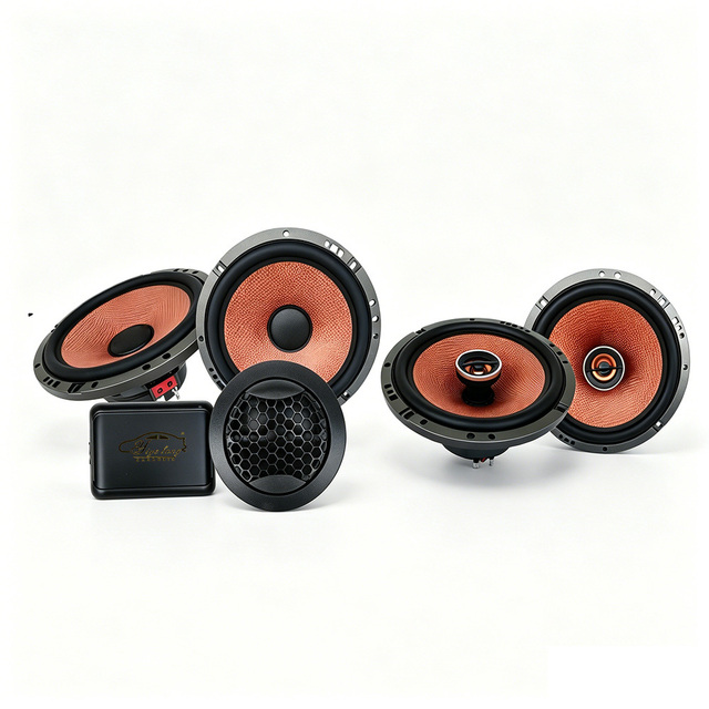 6.5 Inch 2 Way Coaxial ABS Material Whole Set Car Speaker Component 4 Ohm In Stock Customizable Fast Shipping Factory Wholesale