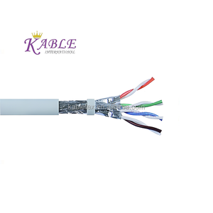 Kabletex 305m bị mắc kẹt Mạng vá Cáp S/<span class=keywords><strong>FTP</strong></span> <span class=keywords><strong>cat.6a</strong></span> 4x2x26awg 1000 feet ống chỉ Trần dây dẫn đồng - Product Image 1