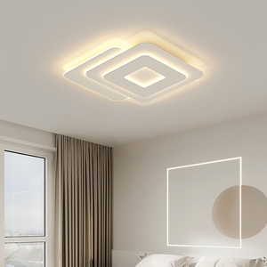 Hiệu quả cao văn phòng chiếu sáng phòng ngủ hiện đại sắt Acrylic trắng dẫn ánh sáng Trần - Product Image 3