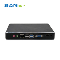 Sharerdp Ordinateur de bureau robuste personnalisé Core I3 I5 I7 2e 3e 4e génération Dual Core Linux Win10 Mini Server Case Mini PC