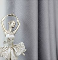 Super Physical Blackout Sunshade Fabric for Living Room Window Curtain Fabric