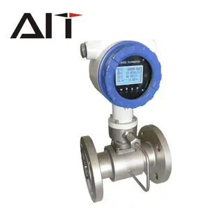 Large Flange Thermal Gas Mass Flowmeters Accuracy 1.5% RS485 SS316L 18-32V Thermal Mass Flowmeters