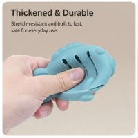 Jouet à mâcher en silicone de qualité alimentaire CWM en forme de poisson pour chat, durable pour le nettoyage dentaire et le soulagement de l'ennui
