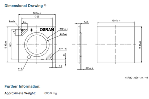 Resalte GW 1/2 CRI90 3000LM 26W Osrams Cob Blanco 2700K 3000K 3500K 4000K 5000K - Product Image 6