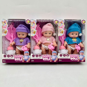 Pocket Size High Quality <b>Vinyl</b> Voice Doll Meal Set Window-<b>Box</b> Packed Retail Chain Supply - Product Image 3