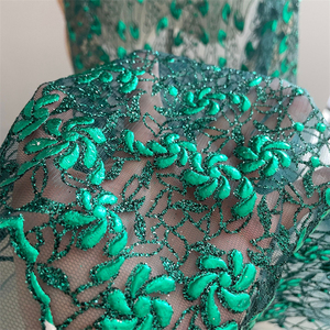 Ultimo Design in pizzo con paillettes e lustrini ricamati in <span class=keywords><strong>Tulle</strong></span> 3d tessuto in pizzo morbido <span class=keywords><strong>Tulle</strong></span> 3d - Product Image 5