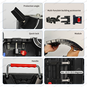 Raybo trong nhà sáng tạo cong dẫn tường hiển thị lớn 22.5 ° -22.5 ° độ nối liền mạch cho các sự kiện sân khấu diễn đàn & cuộc họp - Product Image 6