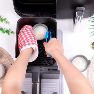 Nouveaux moules à œufs en silicone écologiques - Antiadhésifs, de qualité alimentaire, réutilisables pour friteuse à air, <span class=keywords><strong>micro</strong></span>-<span class=keywords><strong>ondes</strong></span> et <span class=keywords><strong>cuisson</strong></span> à l'eau - Product Image 4