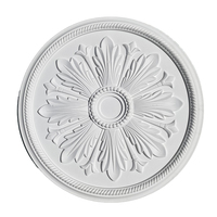 Décoration de la maison, plafond intérieur, vente en gros, conception personnalisée, ventes chaudes, médaillon de plafond en PU pour salon