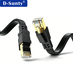 Câble LAN pour extérieur, câble Ethernet Cat8, gaine en PVC, câbles de communication pour centre de données, salle de serveurs, jeux, vidéosurveillance, câble domestique - Product Image 3