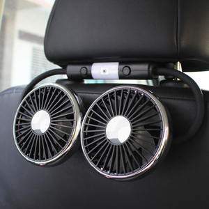 New Car Accessory USB with Dual <b>Heads</b> Flexible Hose for Rear Seat Foldable Car Interiors Car <b>Fans</b> Accesorios Para Automovil - Product Image 5
