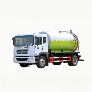 Transmission manuelle diesel résistante directe du camion 6x4 d'eaux d'égout de l'usine 15000L de la Chine pour des chantiers de construction - Product Image 1