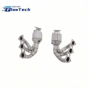 ท่อร่วมไอเสีย FlowTech High Flow Equal Length ผลิตจากสแตนเลส T304 สำหรับ Porsche 718 GT4 4.0L - Product Image 6