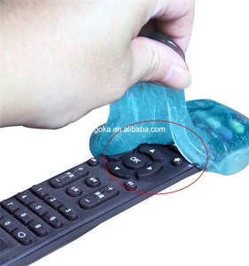 Gel nettoyant <span class=keywords><strong>magique</strong></span> multi-usages, gel collant pour voiture/clavier, élimination de <span class=keywords><strong>la</strong></span> poussière des fissures, gel nettoyant slime - Product Image 6