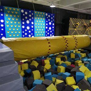 Cosmic Nebula Themed Indoor Playground para niños Galaxy Projection Jump Mats con redes de seguridad Bounce Park para diversión hinchable - Product Image 5