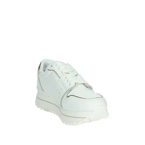 Zapatillas Liu-Jo Maxi Wonder Blancas y Doradas, Calzado Deportivo de Moda para Mujer - Product Image 5
